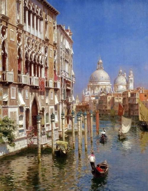 威尼斯和苏州差异英文绘画_威尼斯和苏州的区别