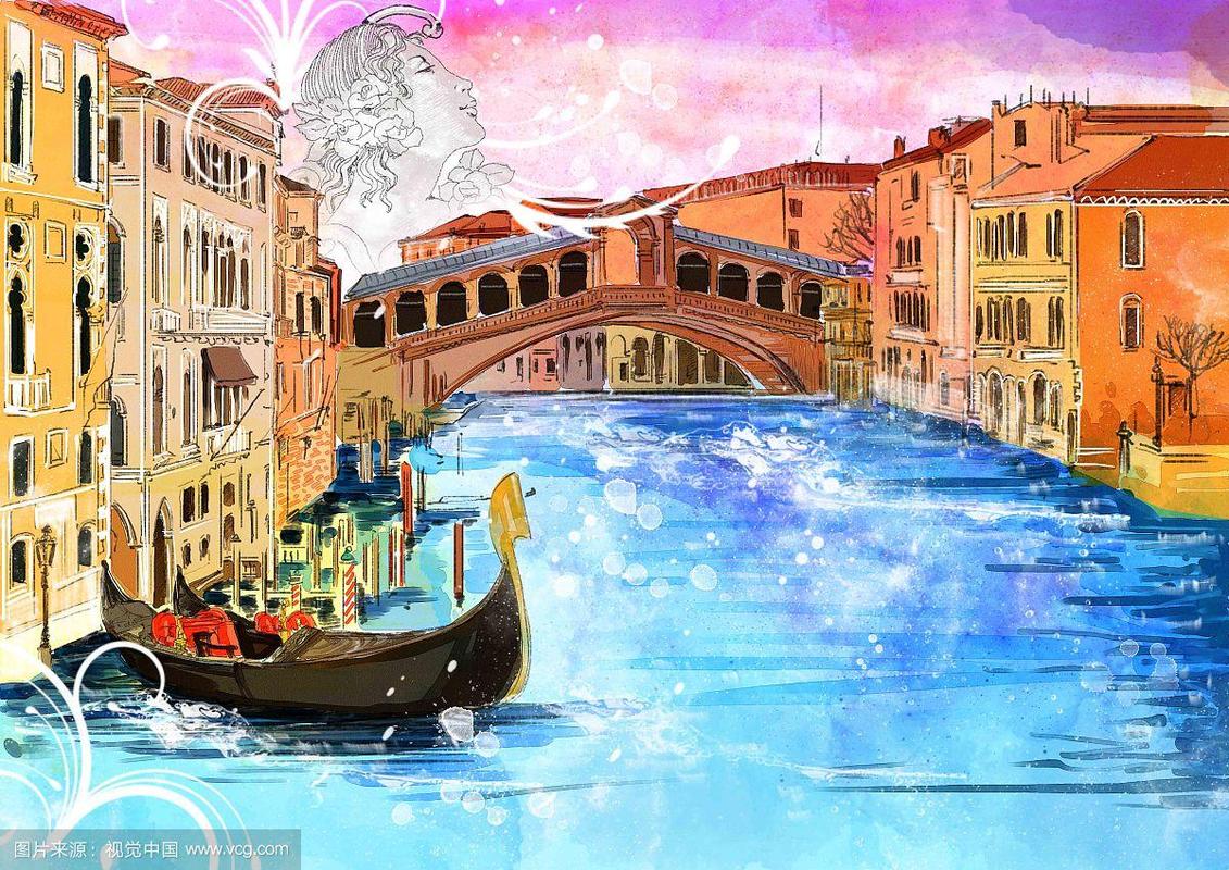 威尼斯景点图画图片大全_威尼斯的景点图片